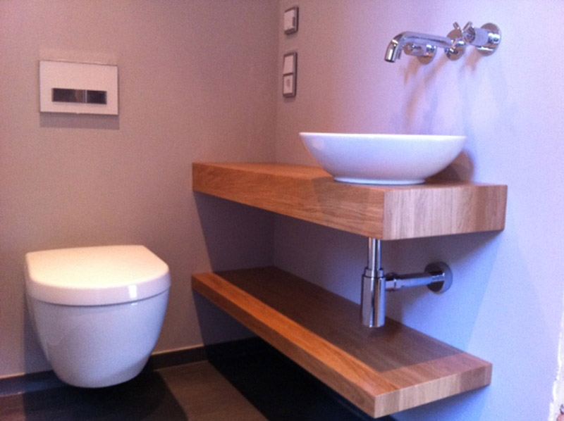 Arbeitstisch mit Rundbogen