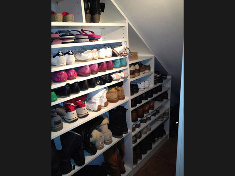 platzsparender Arbeitstisch